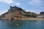 TOSSA DE MAR (Provincia de Girona), 09.06.2015, die Burg