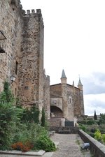 GUADALUPE (Provincia de Cceres), 05.10.2015, Teil der in das UNESCO-Weltkulturerbe aufgenommenen Wallfahrtskirche