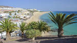 Fuerteventura: Morro Jable vom Nuestra Seora del Carmen aus gesehen.