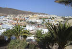 Fuerteventura: Morro Jable vom Nuestra Seora del Carmen aus gesehen.