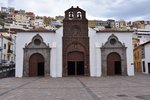 SAN SEBASTIN DE LA GOMERA (Provincia de Santa Cruz de Tenerife), 30.03.2016, Iglesia de Nuestra Seora de la Asuncin, um 1450 errichtete einschiffige Kapelle aus Ziegel- und