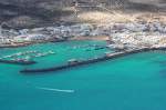 Caleta del Sebo auf der Insel Canarias.