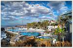 Lago Martianez in Puerto de la Cruz, auf der Kanareninsel Teneriffa, im November 2017.