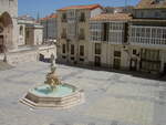 Burgos, historischer Brunnen an der Plaza Santa Maria (18.05.2010)