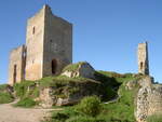 Castillo de Calatanazor, Ruine der mittelalterlichen Burg mit Bergfried (18.05.2010)