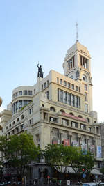 Das Gebude der Gesellschaft der Schnen Knste an der Gran Via in Madrid.