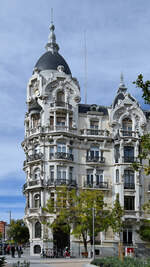 Das im Jugendstil gestaltete Wohnhaus Casa Gallardo wurde zwischen 1911 und 1914 erbaut.