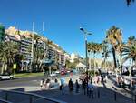 Alicante, Plaza Puerta del Mar, Richtung Playa del Postiguet, 13.11.2023