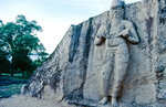 Potgul Vihara Statue in Polonnaruwa.