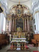 Hofkirchen, barocker Hochaltar der St.