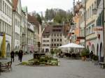 Marktplatz von Feldkirch (09.04.2012)