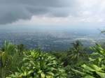 Blick am 11.05.2008 vom Doi Suthep auf die Stadt Chiang Mai und den Flughafen