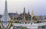 Die buddhistische Tempelanlage Wat Phra Kaeo in Bangkok.