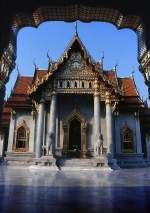 In der Tempelanlage Wat Phra Kaeo in Bangkok.