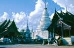 Der Tempel Wat Phra Singh in Chiang Mai.