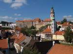 Seit 1992 auf der Liste der Weltkulturerbe der UNESCO bietet sich Česk Krumlov seinen Besuchern als Kleinod bhmischer Baukunst seinen Besuchern.