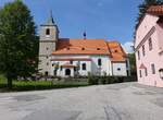 Horni Plana, frhgotische Dekanatskirche St.