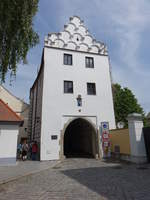 Trebon, Svinenska Tor, erbaut 1379 am Zizkovo Namesti (27.05.2019)