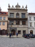 Prachatice, Sitr-Haus oder Zdiarsky-Haus, erbaut 1604, heute Stadtmuseum (25.05.2019)