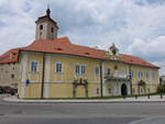Strakonice, Johanniterschloss und romanische Kirche St.