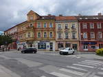 Tabor, historische Huser am Husova Namesti Platz (27.05.2019)