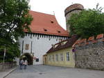 Tabor, Burg Kotnov und Bechyněr Tor in der Klokotska Strae (27.05.2019)