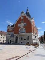 Hodonin/ Gding, Rathaus am Hauptplatz Masarykovo Namesti (31.05.2019)