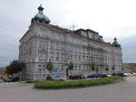 Znojmo, Gebude am Platz der Republik oder Namesti Republiky (29.05.2019)