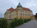 Znojmo, Kloster Louka, ehemaliges Prmonstratenserkloster, erbaut von 1761 bis 1778 von Franz Anton Hillebrandt (30.05.2019)