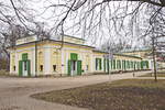 Die Kolonnaden in Franzensbad wurden als Wandelhalle errichtet, gesehen und nicht besucht da geschlossen am 19.