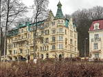 Wohnhaus an der Goethe Route in Marienbad am 24.