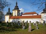 Eger (Cheb), Gnadensttte und Wallfahrtsort vor den Toren der Stadt, 1664 war Baubeginn, Okt.2006