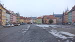 Am Marktplatz von Eger / Cheb (19.02.2017)