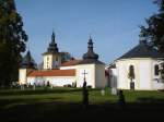 seit 1992 restaurierte Wallfahrtsanlage Maria Loreto bei Eger (Cheb) Tschech.Republik,  Mai2007