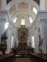 Jicin / Jitschin, barocker Innenraum der Pfarrkirche St.