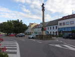 Kostelec nad Orlici / Adlerkosteletz, Mariensule am Palackeho Namesti (30.06.2020)