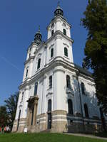 Frydek-Mistek, Wallfahrtskirche Maria Hilf, erbaut von 1740 bis 1756 (31.08.2019)