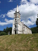 Mnichov pod Pradědem / Einsiedel, Pfarrkirche Maria Heimsuchung, erbaut 1716 (01.07.2020)