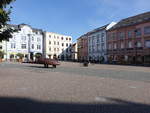 Opava / Troppau, Gebude am Hauptplatz Horni Namesti (02.08.2020)