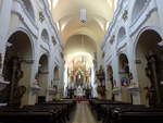 Opava / Troppau, barocker Innenraum der Klosterkirche Hl.