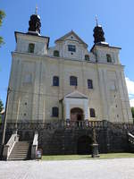 Zlate Hory / Zuckmantel, Maria Himmelfahrt Kirche, erbaut ab 1699 (01.07.2020)