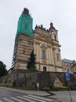 Sternberk / Sternberg, Maria Himmelfahrt Kirche, erbaut von 1775 bis 1783 durch den Architekten Frantiek Antonn Grimm (03.08.2020)