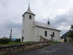 Tyn nad Becvou / Thein, Pfarrkirche der Jungfrau Maria, erbaut 1733 (03.08.2020)