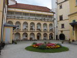 Tovacov / Tobitschau, Arkadenhof im Renaissance Schloss (03.08.2020)