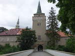 Tovacov / Tobitschau, Torturm zum Renaissance Schloss (03.08.2020)