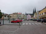 Vysoke Myto / Hohenmaut, historische Gebude am Hauptplatz Premysla Otakara II.