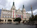 Pardubice / Pardubitz, Rathaus am Pernstynske Namesti (30.09.2019)