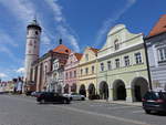 Domazlice/ Taus, Dekanatskirche Maria Geburt am Namesti Miru (02.06.2019)