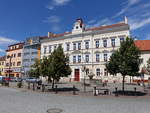 Kralovice /Kralowitz, Rathaus am Osvobozeni Namesti (06.07.2019)