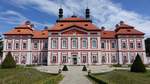 Marianska Tynice, Propstei und Wallfahrtskirche, erbaut ab 1711 durch Johann Blasius Santini-Aichl  (06.07.2019)